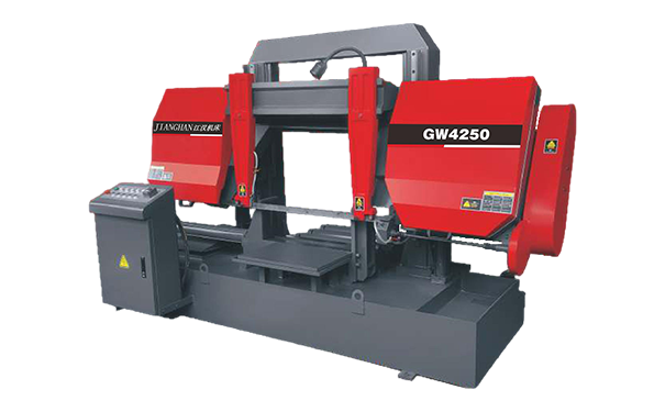 醴陵GW4250双柱龙门卧式带锯床